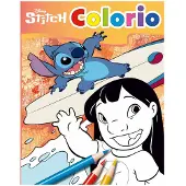 Intro Stitch kleurboek colorino met 32 pagina's