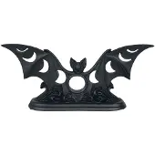 Alchemy England - Gothic Kaarsstandaard - Vleermuis theelichthouder - voor Geen - standaard - Maat Standard