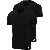 Adidas Underwear Shirt 'Active Flex' zwart / wit