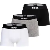 BOSS Boxershorts grijs / zwart / wit