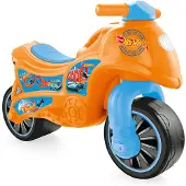 DOLU hot wheels loopmotor blauw/oranje