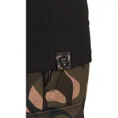 Fox International Logo Short Sleeve T-shirt Zwart S Man
