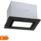 Klarstein Hektor Brilliant Edition ventilatiemodule 52cm 506m³/h touch zwart