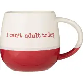 Price & Kensington Mok uit aardewerk I can't adult today 340ml