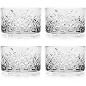 Pasabahce – amuseschalen – Timeless – sterk glas – transparant – set 4 Ø9 cm 22,5 cl