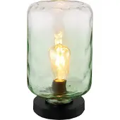 Globo Lighting Design tafellamp Darina groen glas