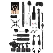 Ouch! Advanced Bondage Set - Zwart