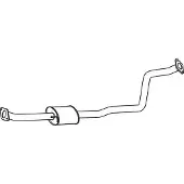 VEGAZ KS-189 Uitlaat middendemper