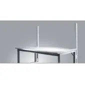 Manuflex Opbouwframe, laag, Aanbouwtafel SPECIAAL werktafel-/werkbank UNIVERSAL/PROFI, robijnrood