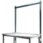 Manuflex Opbouwframe, Basistafel SPECIAAL werktafel-/werkbanksysteem UNIVERSAL/PROFI, 1500 mm, antraciet