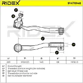 RIDEX 914T0148 Stuurkogel
