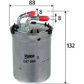 Valeo 587086 Brandstoffilter