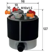 Valeo 587616 Brandstoffilter