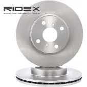 RIDEX 82B0660 Remschijf