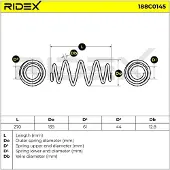 RIDEX 188C0145 Chassisveer