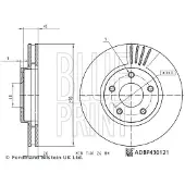 Blue Print ADBP430121 Remschijf