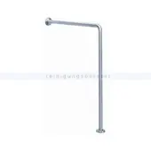 Mediqo-Line angled bar wall-floor RVS BS0010CS