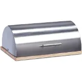 Zeller 20475 Boîte à pain Inox/caoutchouc 39 x 29 x 17 cm Import Allemagne