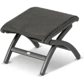 Hartman Voetenbank Da Vinci Adjustable Footstool Xerix Frame Black Grey Textylene