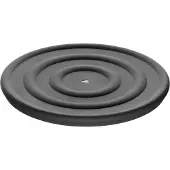 Leonardo CUCINA Siliconen deksel 22cm donkergrijs