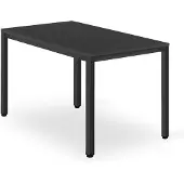 Leobert Tafel - - Tessa - Zwart/Zwarte poten - 120 x 60 x 75 cm