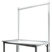 Manuflex Opbouwframe, Basistafel SPECIAAL werktafel-/werkbanksysteem UNIVERSAL/PROFI, 1500 mm, lichtgrijs