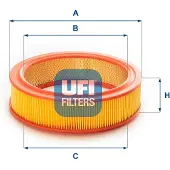Ufi Luchtfilter 27.B88.00