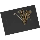 Cosy & Trendy Tapas serveerplank 30 cm met prikkers 9,5 cm
