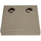 Speck Products MC637 100% Verduisterend Gordijn Revolution Grijsbeige - 135 x 260 cm