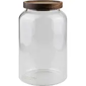 Mette Ditmer Luna pot met deksel large 20 cm Transparant