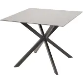 Coppens Crest tuintafel 90 x 90 cm antraciet - |