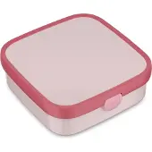 Mepal Bento lunchbox groot Campus - 1.25 l - Inclusief 2 uitneembare lekdichte bentobakjes & vorkje - Cool pink
