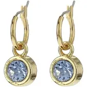 Biba 80313 Oorhangers goud Light Sapphire