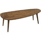 Skye Decor , Sweet - Walnoot, salontafel, notenhout, hout, 115 x 38 x 50 cm