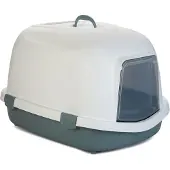 Zolux kattenbak S Queen Wit/Lichtblauw 55 x 71 x 46,5 cm