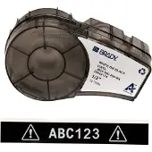 Brady Etiket M21-500-595-BK Wit op zwart