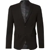 Lindbergh Slim Fit Blazer zwart, Effen
