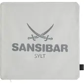 Sansibar Decoratief Sierkussen 45x45 cm Katoen - Lichtgrijs/Antraciet