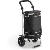 Juskys Boodschappentrolley 3in1 - 56L - Zwart