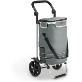 Juskys Boodschappentrolley 3in1 - 56L - Grijs