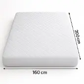 Decoware Waterdichte Matrasbeschermer – 160x200 cm – Ademend & Anti-Allergisch – Beschermt tegen Vlekken en Huisstofmijt