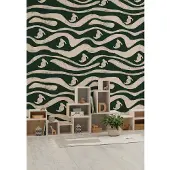 Komar Kinderbehang Disney Donald Duck Green Waves (1 stuk)