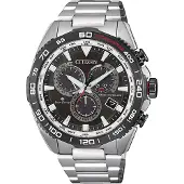 Citizen Radio Controlled CB5036-87X Horloge Chronograaf Staal Zwart