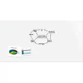 Sigel glasmagneetbord BE!BOARD superwit 240x120cm met magneten