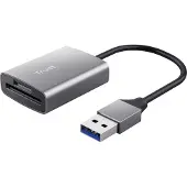 Trust DALYX – USB 3.0 Chipkaartlezer – Ondersteunt SD- en microSD-kaarten – Compact Design – Plug & Play