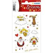 Herma kerststickers 'Engeltje Adele'