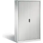 C+P Roldeurkast Omnispace - B 1200 x D 420 X H 1980 mm - lichtgrijs