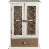Clayre & Eef Wandkast 32x13x51 cm bruin hout opbergkast