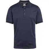 Regatta Heren Navigate Poloshirt met Korte Mouwen (Marine/Seal Grijs)