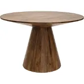 Kick Collection eettafel Joe - Ronde tafel - 120cm - Bruin